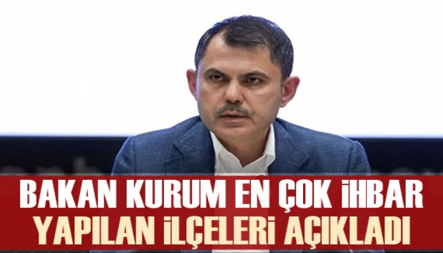 Bakan Kurum'dan deprem sonrası hızlı tespit süreci