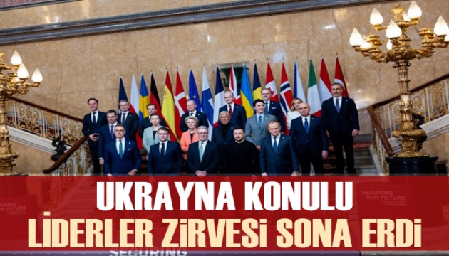 Ukrayna konulu liderler zirvesi sona erdi