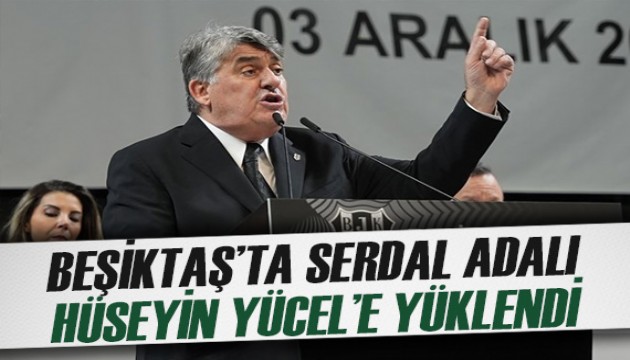 Serdal Adalı, Hüseyin Yücel'e yüklendi