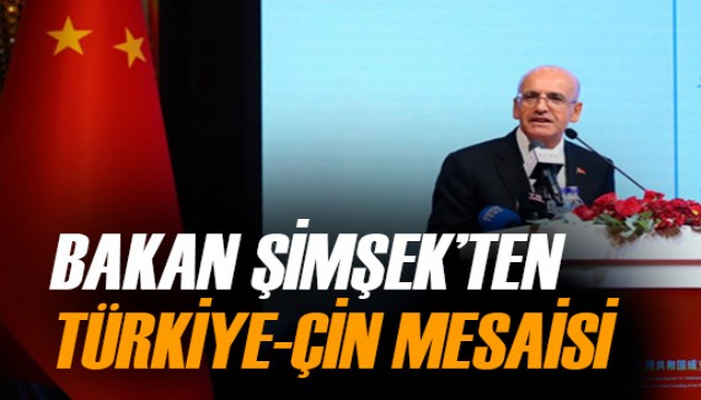 Bakan Şimşek: Yakında Çin'i ziyaret edeceğim