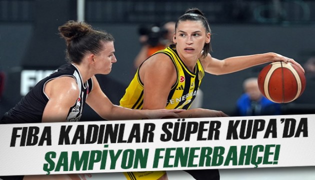 Süper Kupa'da şampiyon Fenerbahçe