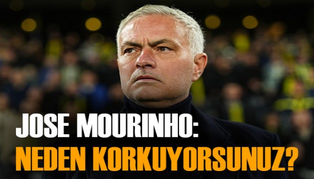 Jose Mourinho: 35 yıllık kariyerimde ilk kez gördüm