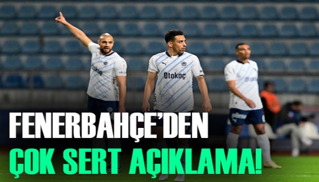 Fenerbahçe'den Eyüpspor maçı açıklaması