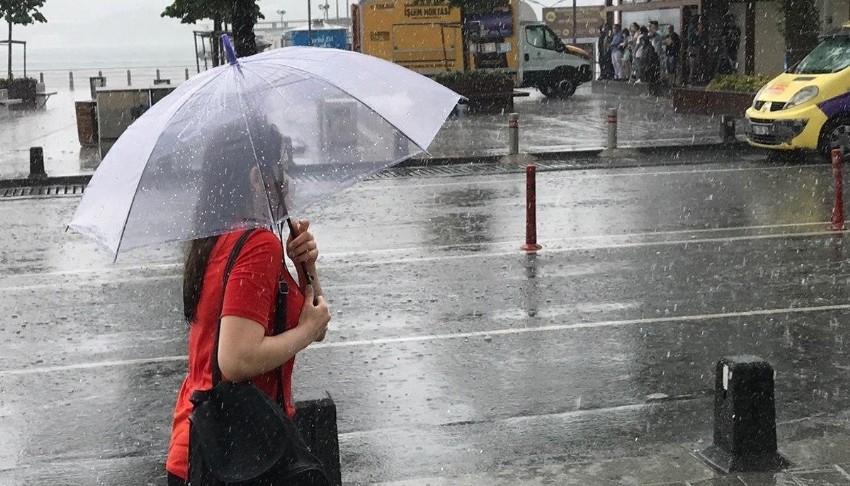 Meteoroloji'den uyarı! Sağanak yağmur geliyor
