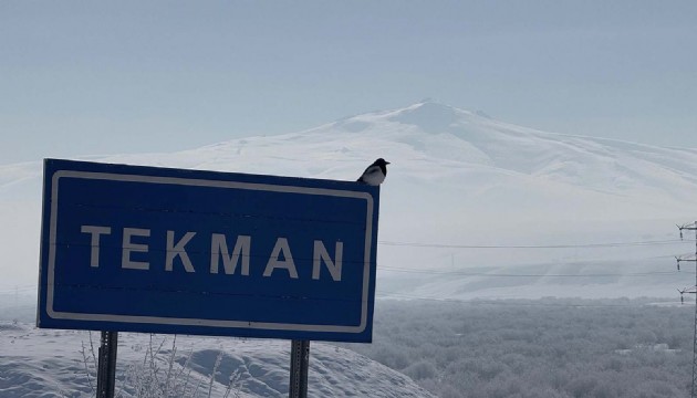 Türkiye'nin en soğuk yeri Erzurum'un Tekman ilçesi oldu