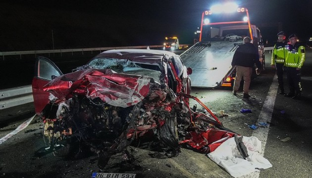 Ankara- Niğde otoyolunda feci kaza: 4 ölü