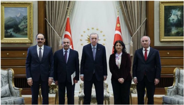 DEM Heyeti Erdoğan ile görüşüyor