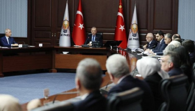 AK Parti MYK, Erdoğan başkanlığında toplanıyor