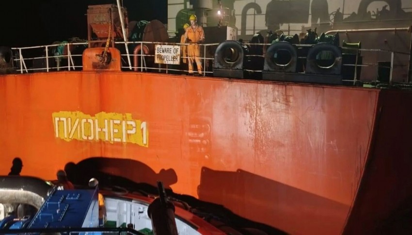 Marmara Adası açıklarında tanker arızası