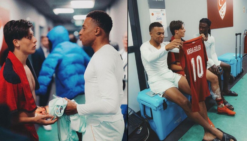 Mbappe’den Arda Güler’li paylaşım