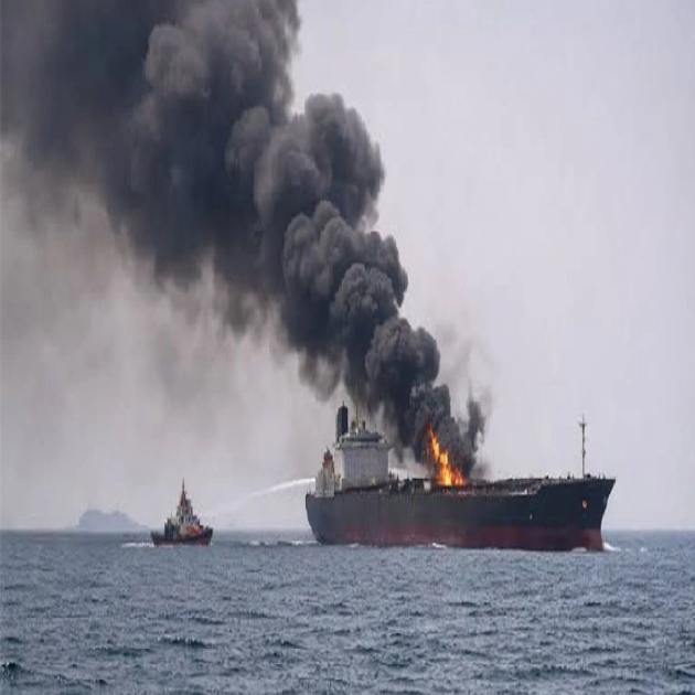 İran: Basra Körfezi'nde petrol transferi yapan 4 gemi vuruldu