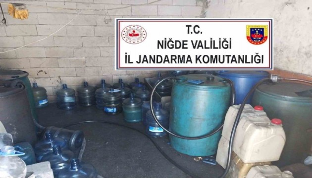 Niğde’de lisanssız akaryakıt ele geçirildi