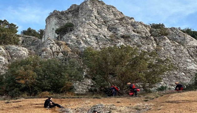 Doğa yürüyüşünde mahsur kaldılar!