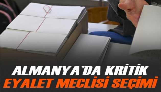 Almanya'da kritik eyalet meclisi seçimi