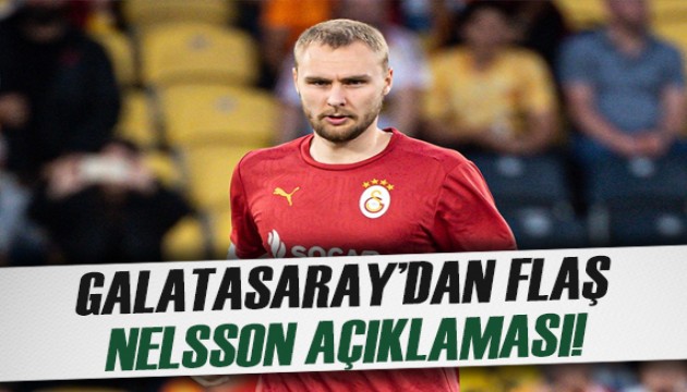 Galatasaray'dan flaş Nelsson açıklaması