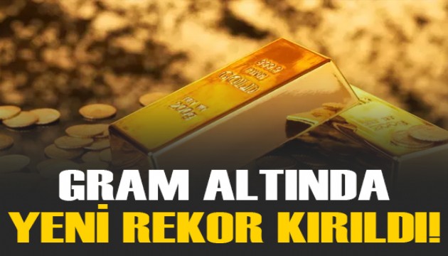 Gram altında yeni rekor