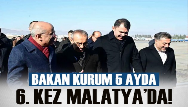 Bakan Kurum Malatya’da temaslarda bulundu