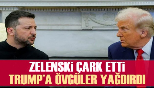 Zelenski: Barışın sağlanması için Trump'ın güçlü liderliği altında çalışmaya hazırız