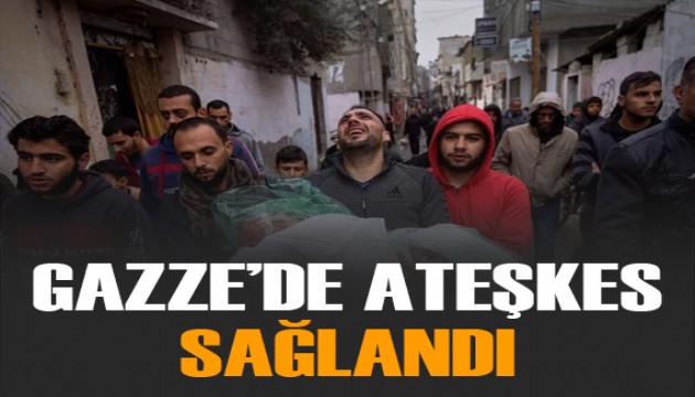 Gazze'de ateşkes sağlandı