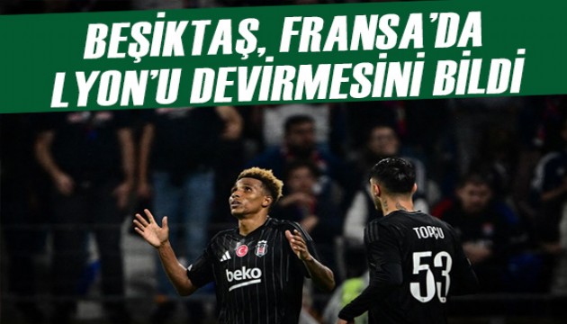 Beşiktaş, Fransa'da Gedson ile uçuşa geçti