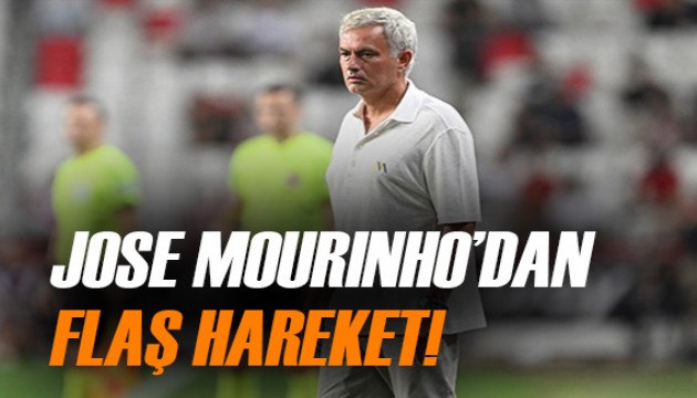 Jose Mourinho'dan gündem olacak hareket