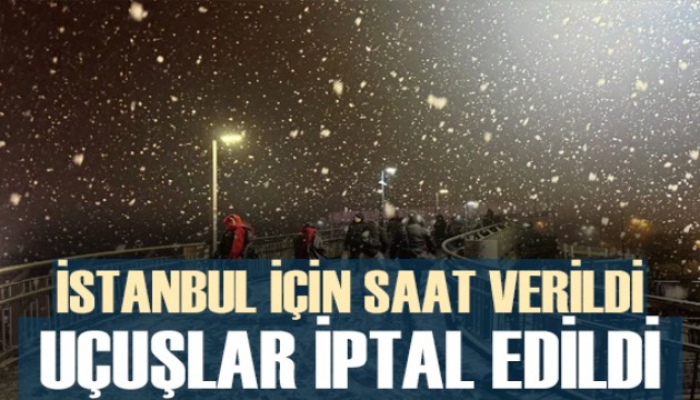 AKOM saat verdi, bazı uçuşlar iptal ediliyor