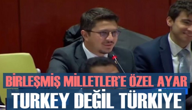 BM'de 'Türkiye' düzeltmesi: 'Turkey değil Türkiye'