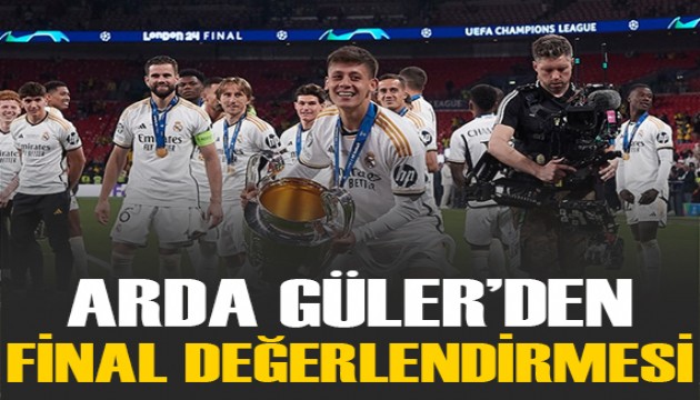 Arda Güler'den tarihi başarı sonrası ilk sözler