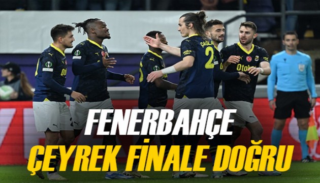 Fenerbahçe Avrupa'da tur kapısını araladı