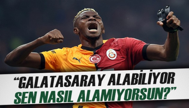 Arsenal'a ilginç Victor Osimhen isyanı