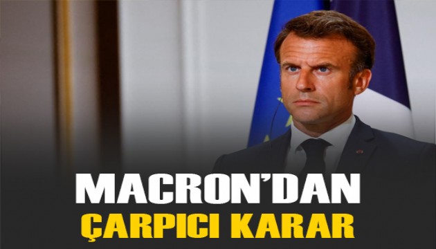 Macron, Ulusal Meclisi feshetti