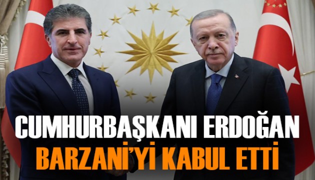 Cumhurbaşkanı Erdoğan, Barzani'yi kabul etti