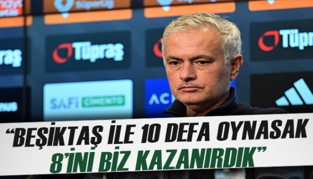 Jose Mourinho'dan çarpıcı açıklamalar