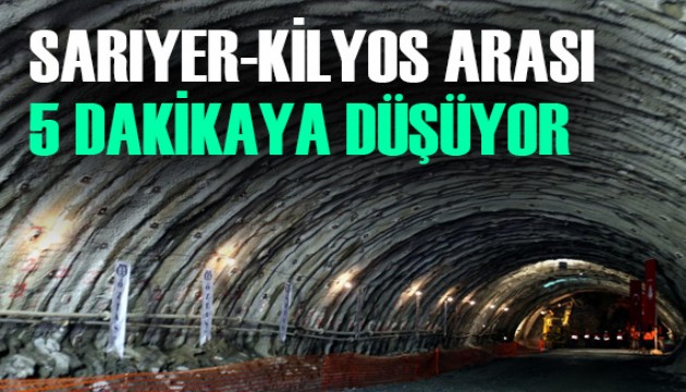 Sarıyer-Kilyos arası 5 dakika oluyor