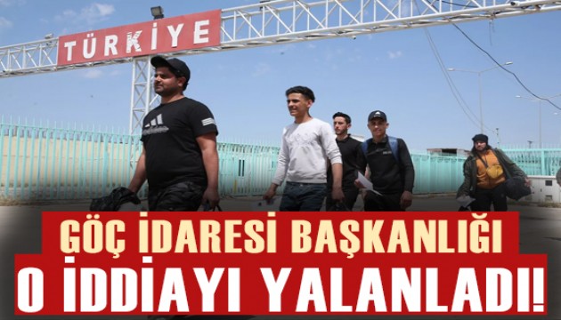 Göç İdaresi Başkanlığı, 'Türkiye'de 7 milyon Suriyeli ve 13 milyon yabancı olduğu' iddiasını yalanladı