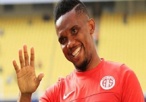 Atiker Konyaspor'da Eto'o şoku