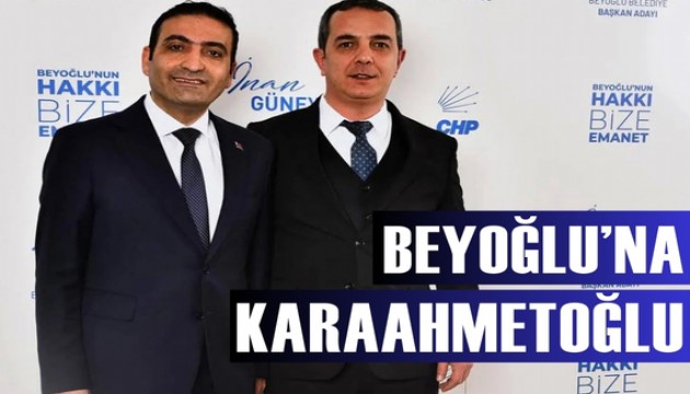 Beyoğlu Belediyesi'nde Karaahmetoğlu başkanvekili seçildi