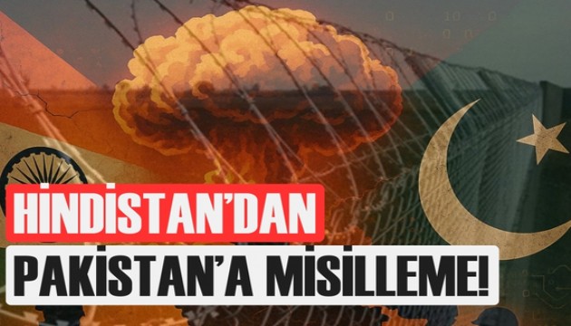 Hindistan'dan Pakistan'a misilleme!
