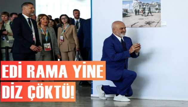 Edi Rama, Meloni’nin önünde yine diz çöktü