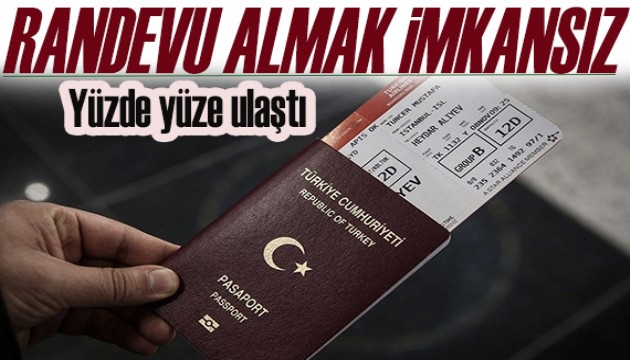 Randevu almak imkansız! Yüzde yüze ulaştı