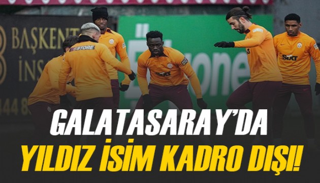 Galatasaray'da derbi öncesi flaş iddia!