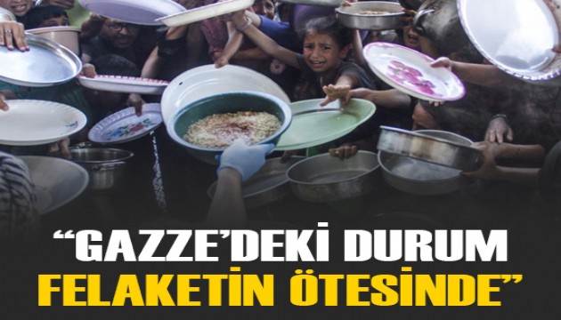 UNICEF: 'Gazze Şeridi'ndeki insani durum felaketin de ötesinde'