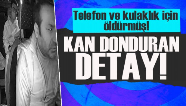 Taksici cinayetinde kan donduran detay: Telefon ve kulaklık için öldürmüş