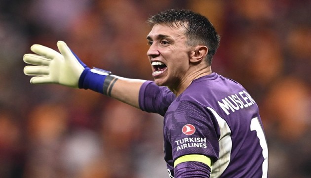 Galatasaray'da Fernando Muslera şoku