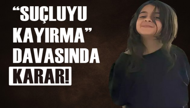 Narin cinayetinde 'suçluyu kayırma' davasında karar çıktı