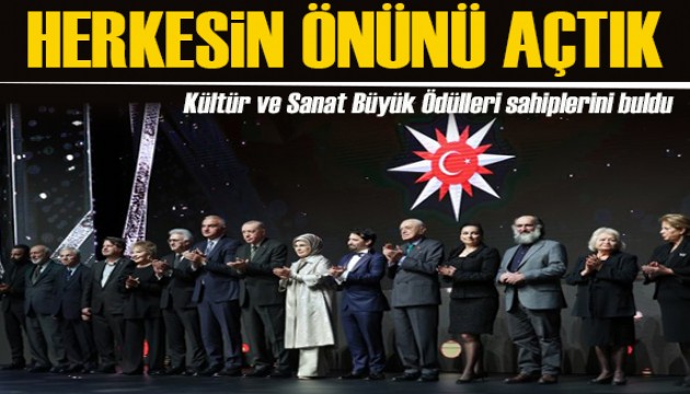 Cumhurbaşkanı Erdoğan açıkladı... Kültür ve Sanat Büyük Ödülleri sahiplerini buldu