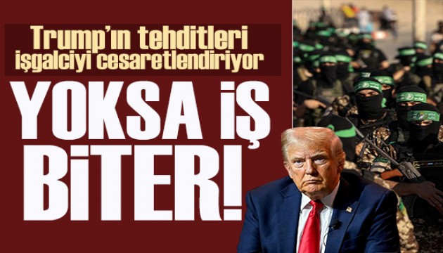 Hamas basın sözcüsü: Trump'ın tehditleri işgalciyi cesaretlendiriyor