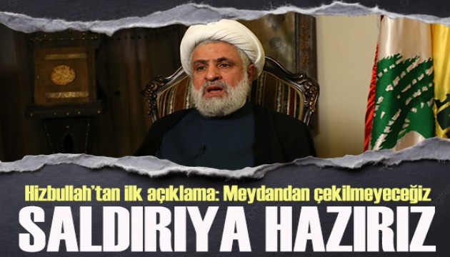 Nasrallah'ın öldürülmesinin ardından Hizbullah'tan ilk açıklama: Kara saldırısına hazırız