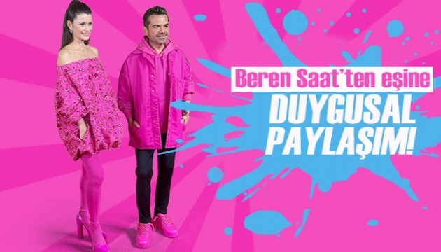 Beren Saat'ten evlilik yıl dönümü paylaşımı