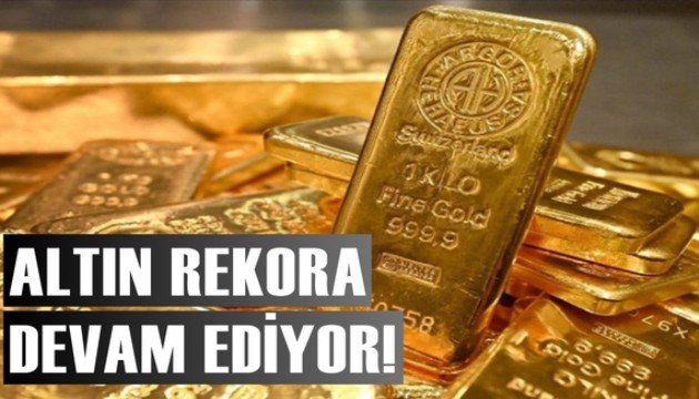 Altında rekor devam ediyor